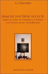 [9782850002519] Essai de doctrine occulte