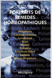 [9782872110353] Portraits de remèdes homéopathiques T.1