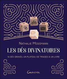 [9782733915592] Les dés divinatoires : 16 dés gravés, 1 livre & 1 plateau de tirages