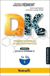 [9782872111671] D3K2 : vitamines essentielles au quotidien pour tous